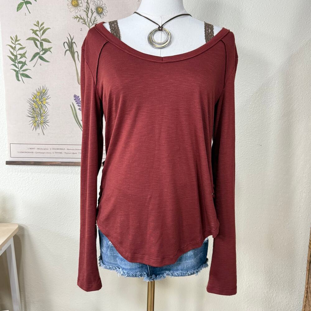 Y2k Lace Up Sides Top Fairy Grunge Forest Coastal Cowgirl Boho Hippie Bohemian M